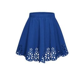 Solid Women Round Frok